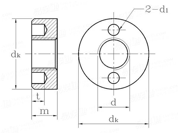 Round Nut high strength 4.8 6.8 8.8 10.9 12.9 manufacture wholesale price